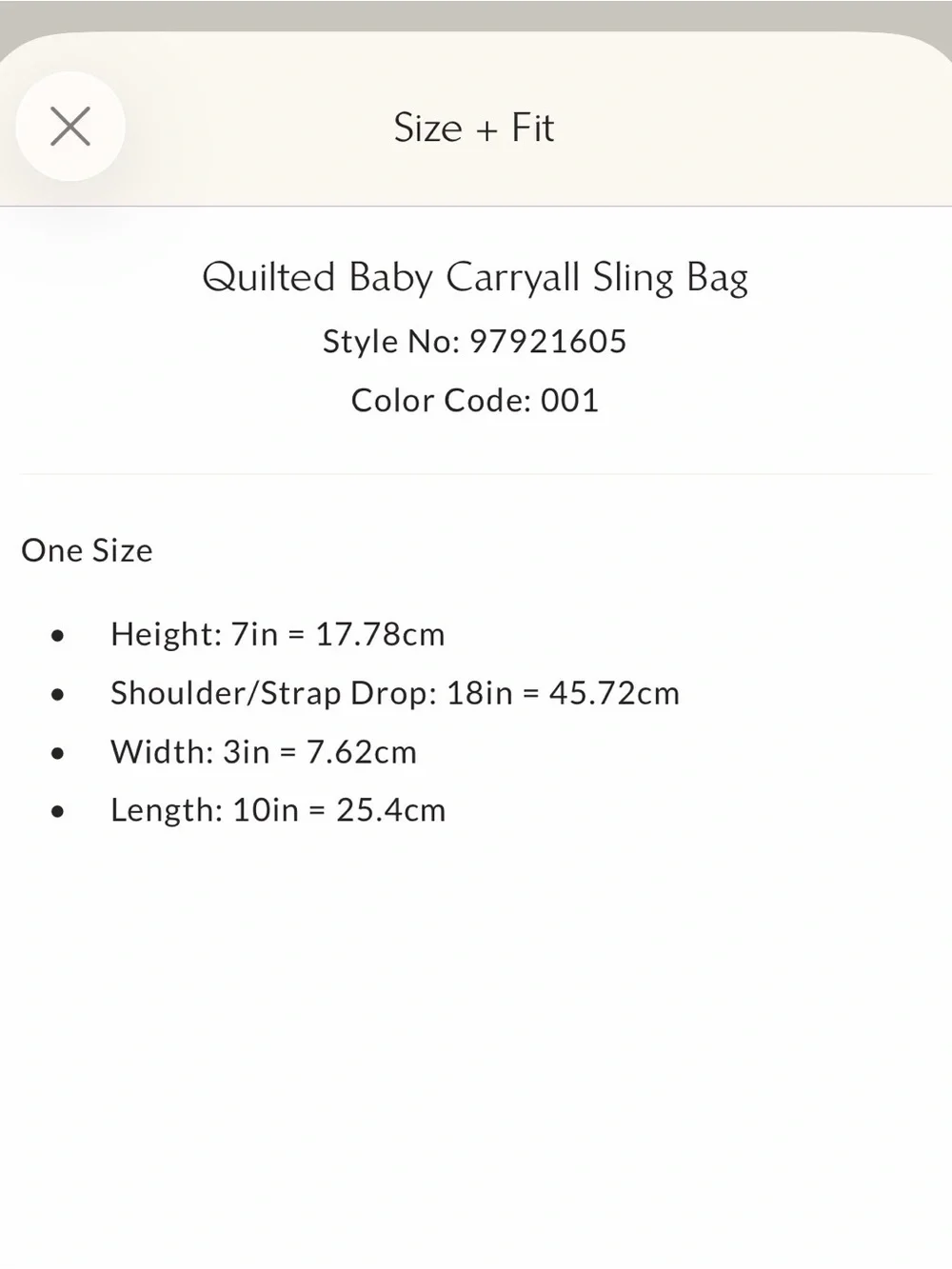 NWT Free People Quilted Baby Carryall Sling Bag Black